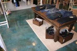concrete floor